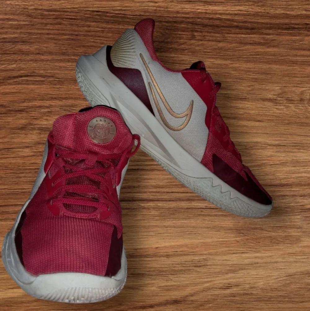Nike Red and Gold Sneakers - Picture 1 of 8